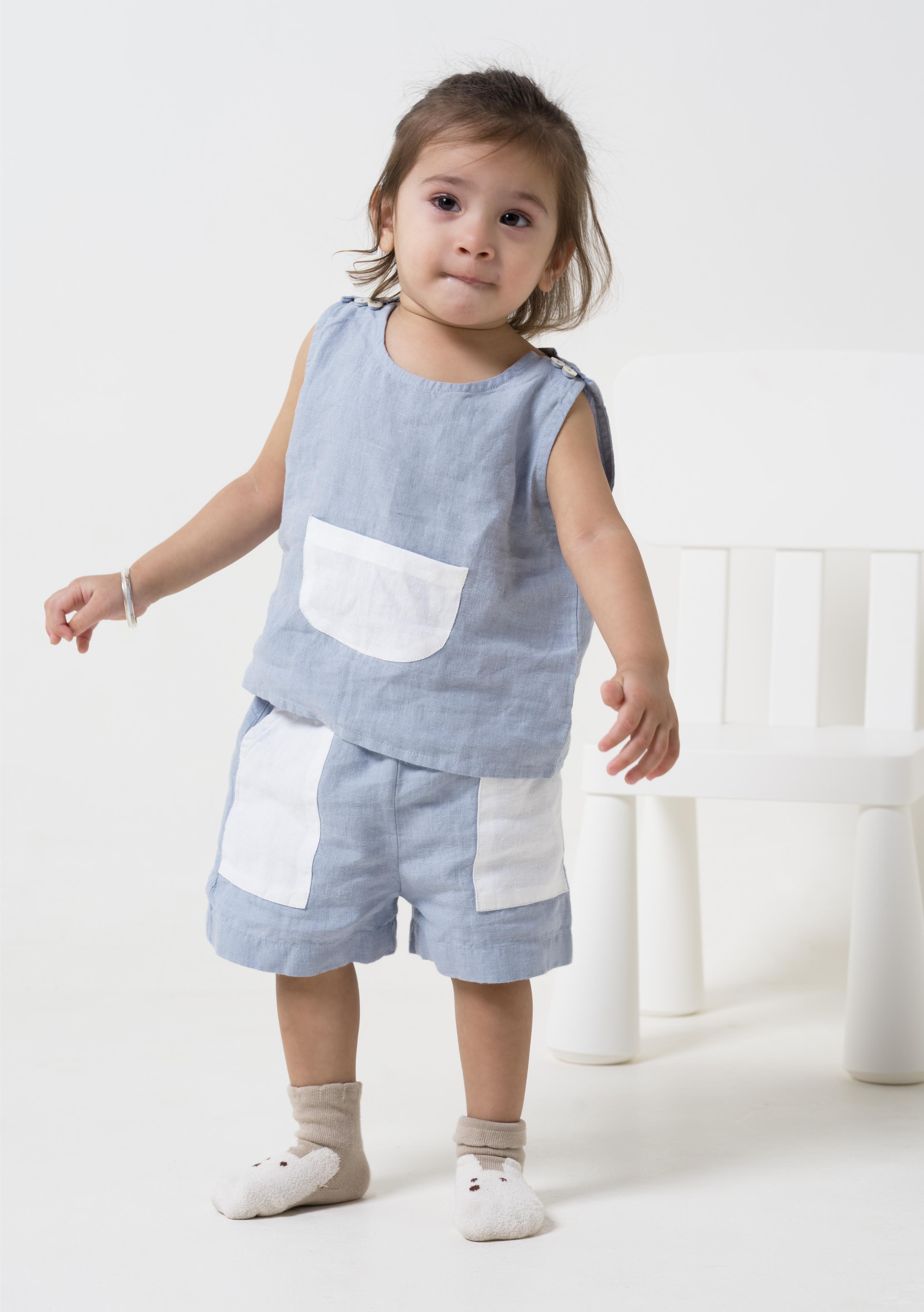 Patch Pocket Top & Bottom Set