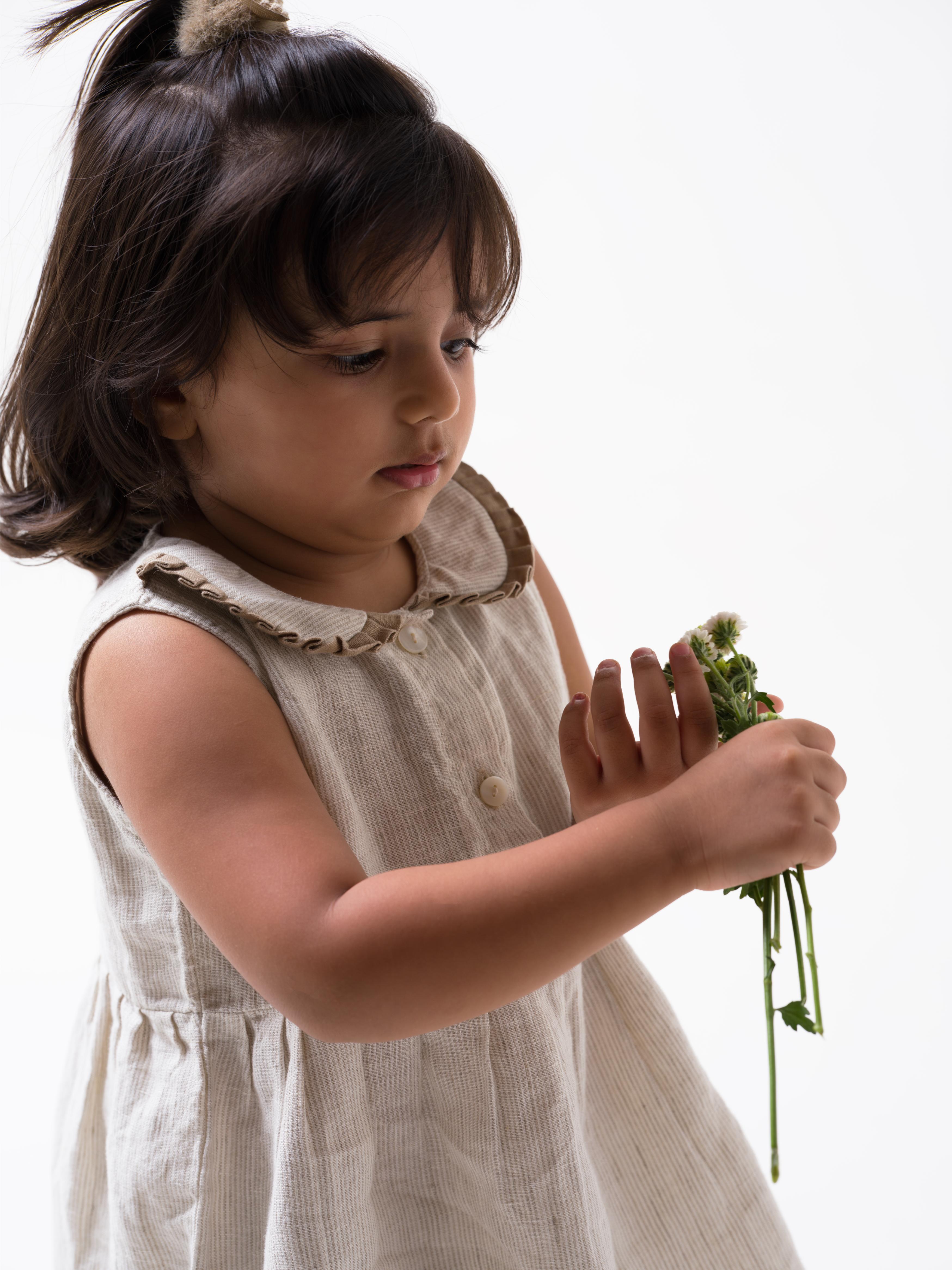 Pleated Collar Frock