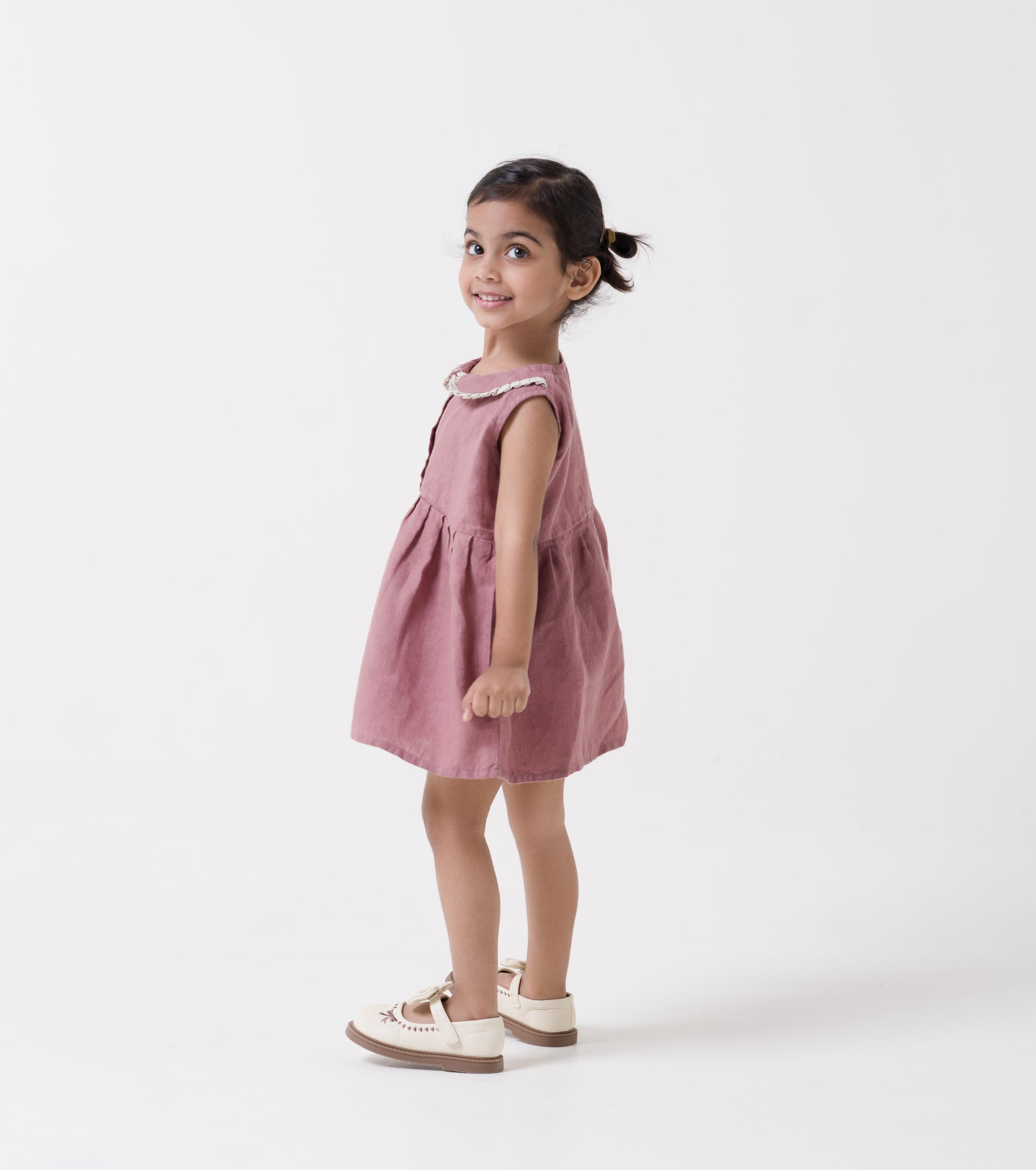 Pleated Collar Frock