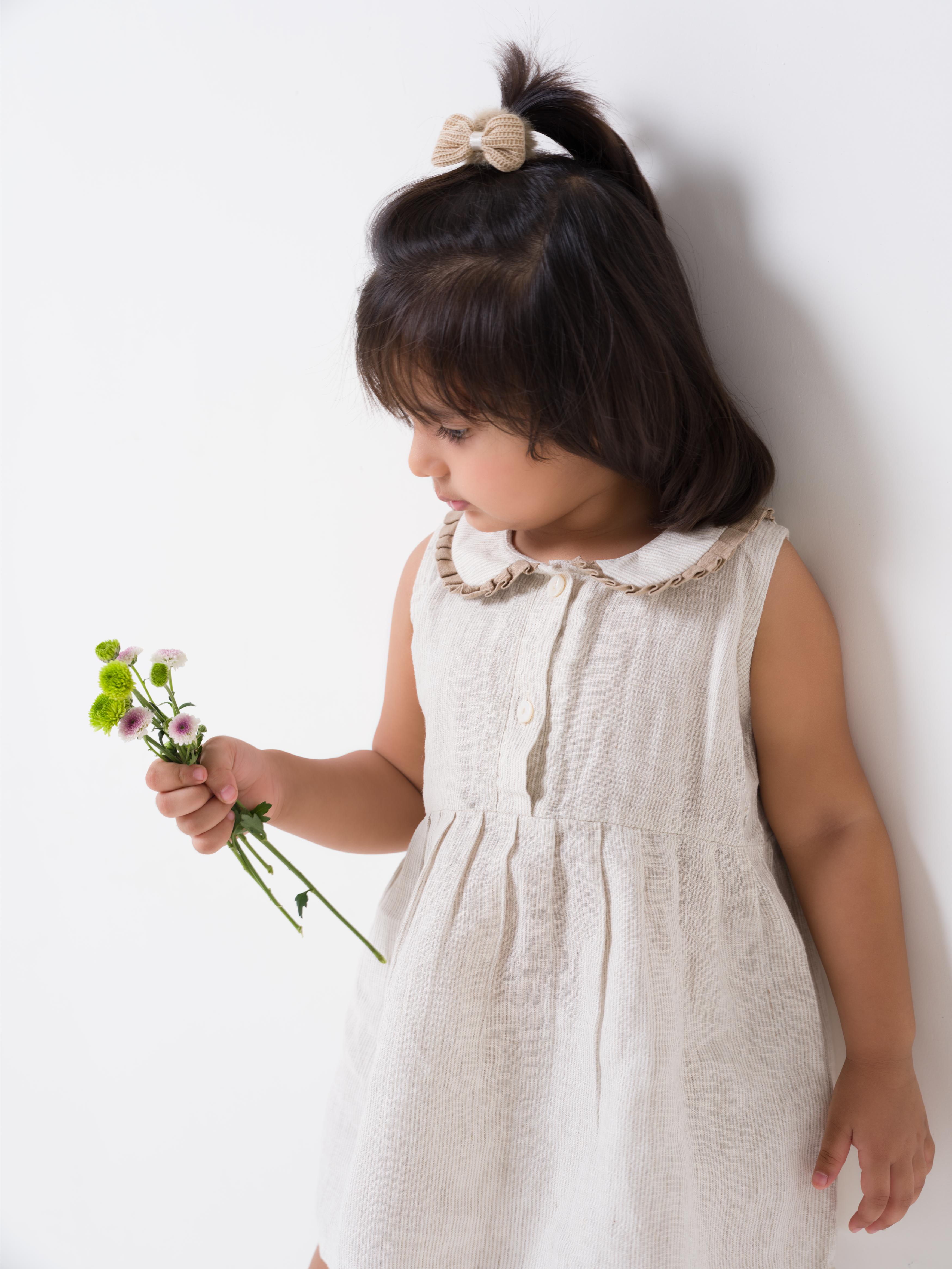 Pleated Collar Frock