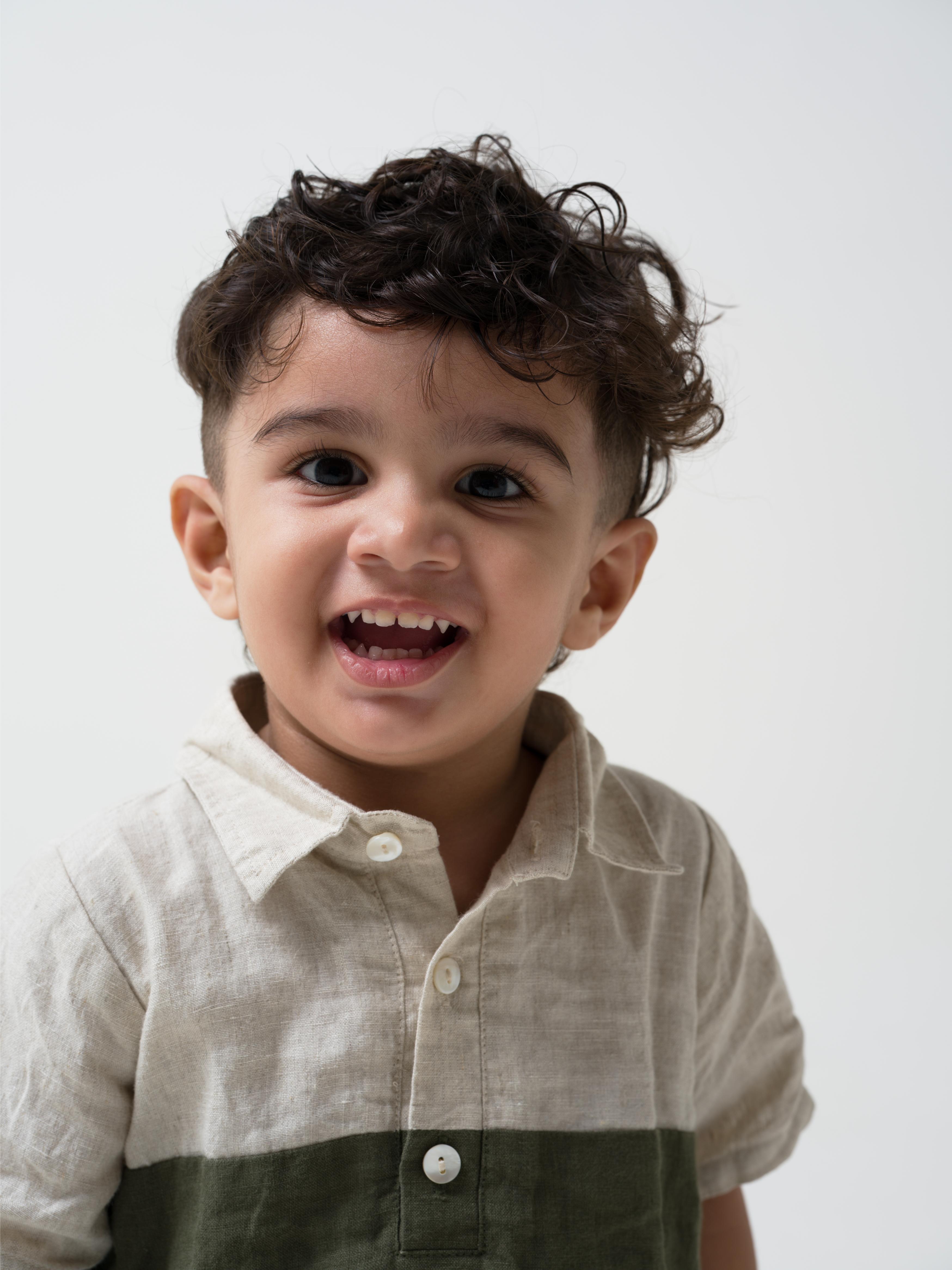 Polo Collar Shirt Set