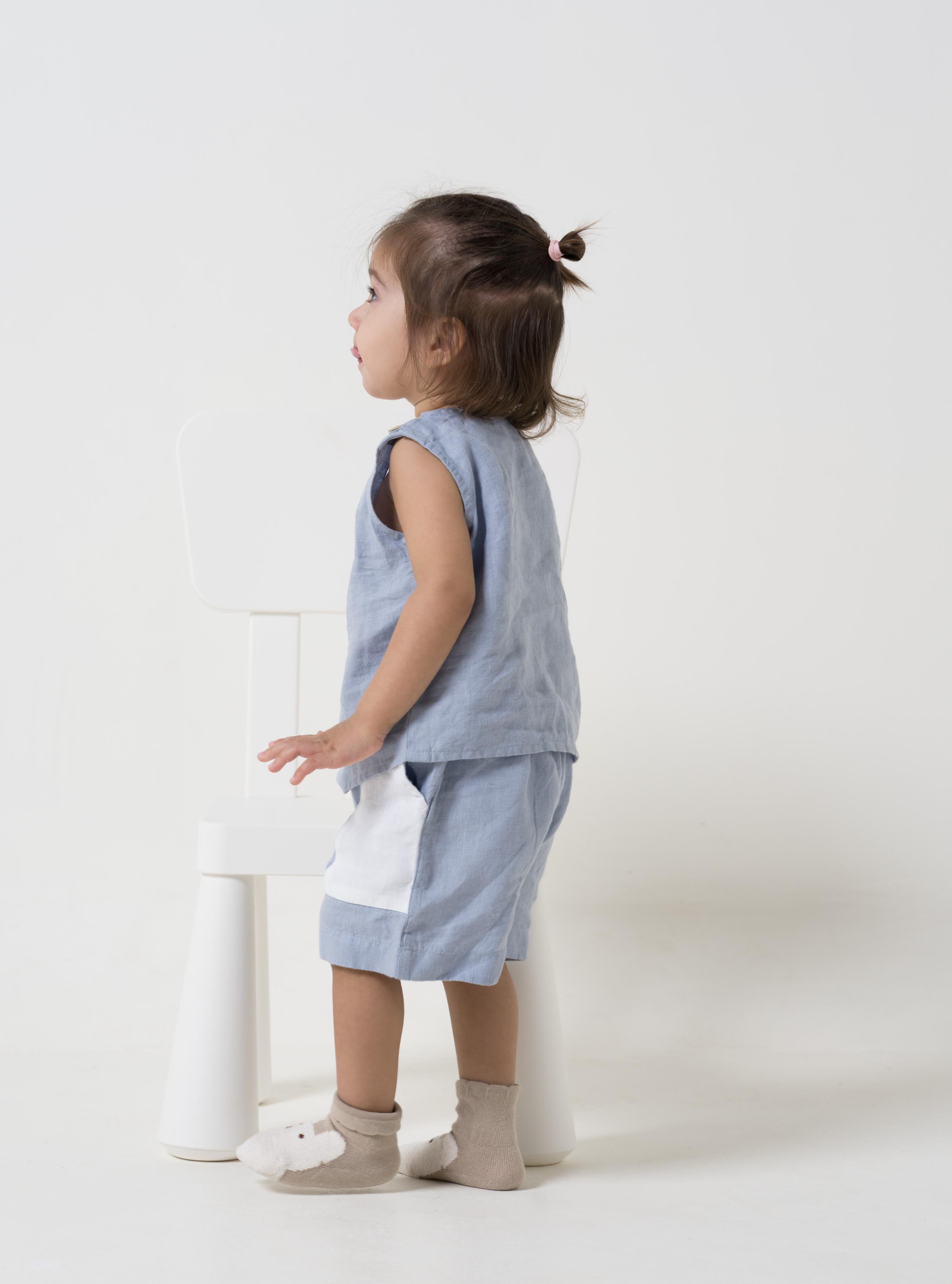 Patch Pocket Top & Bottom Set