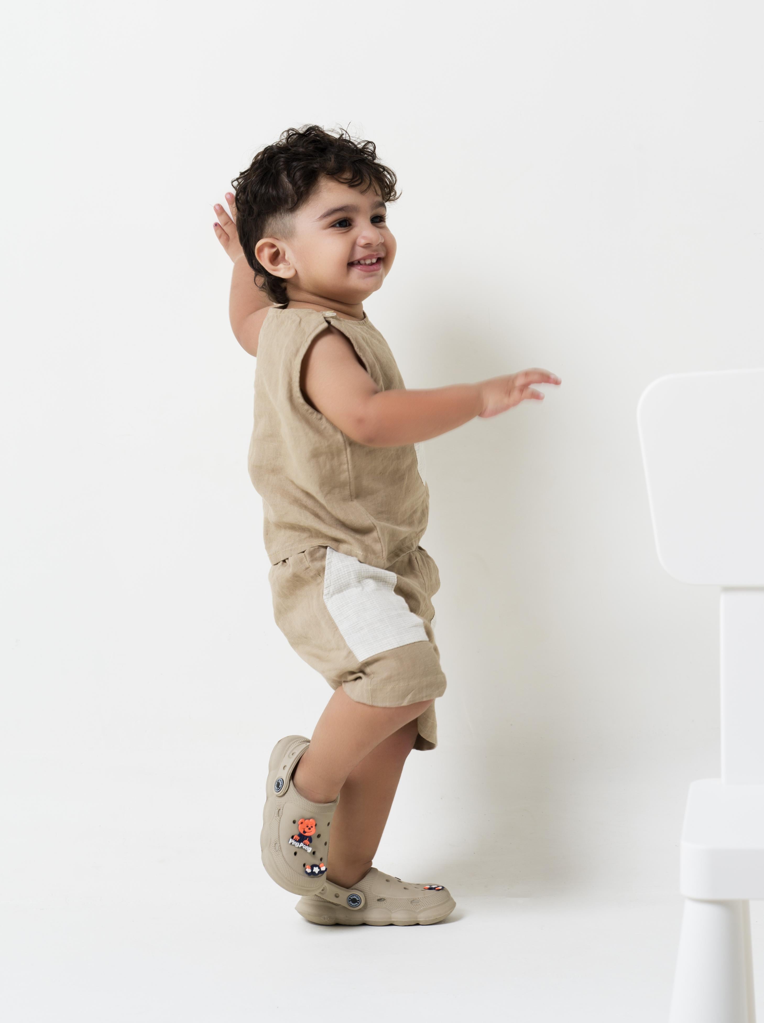 Patch Pocket Top & Bottom Set