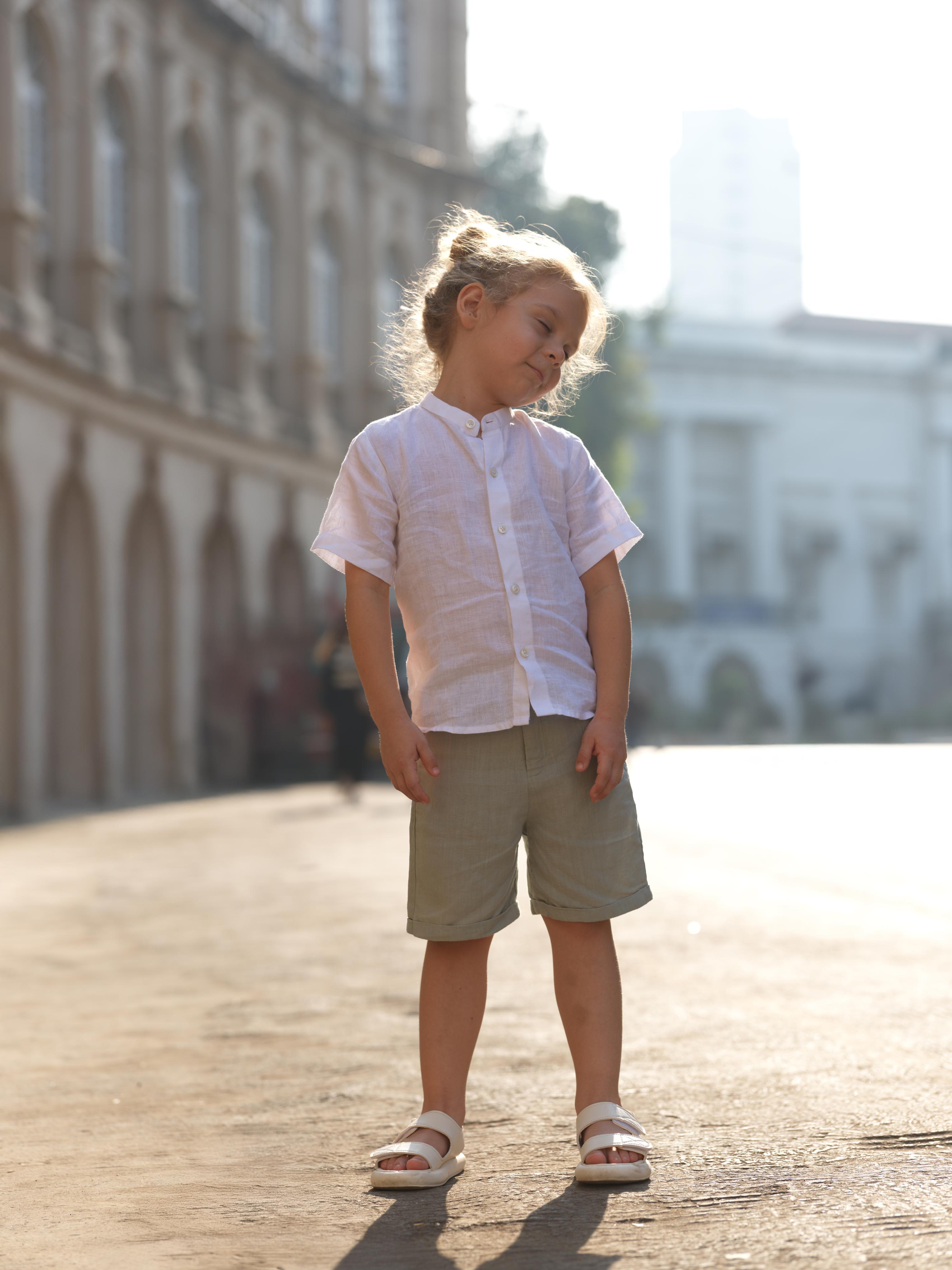 Boys Basic Shorts Mint Green