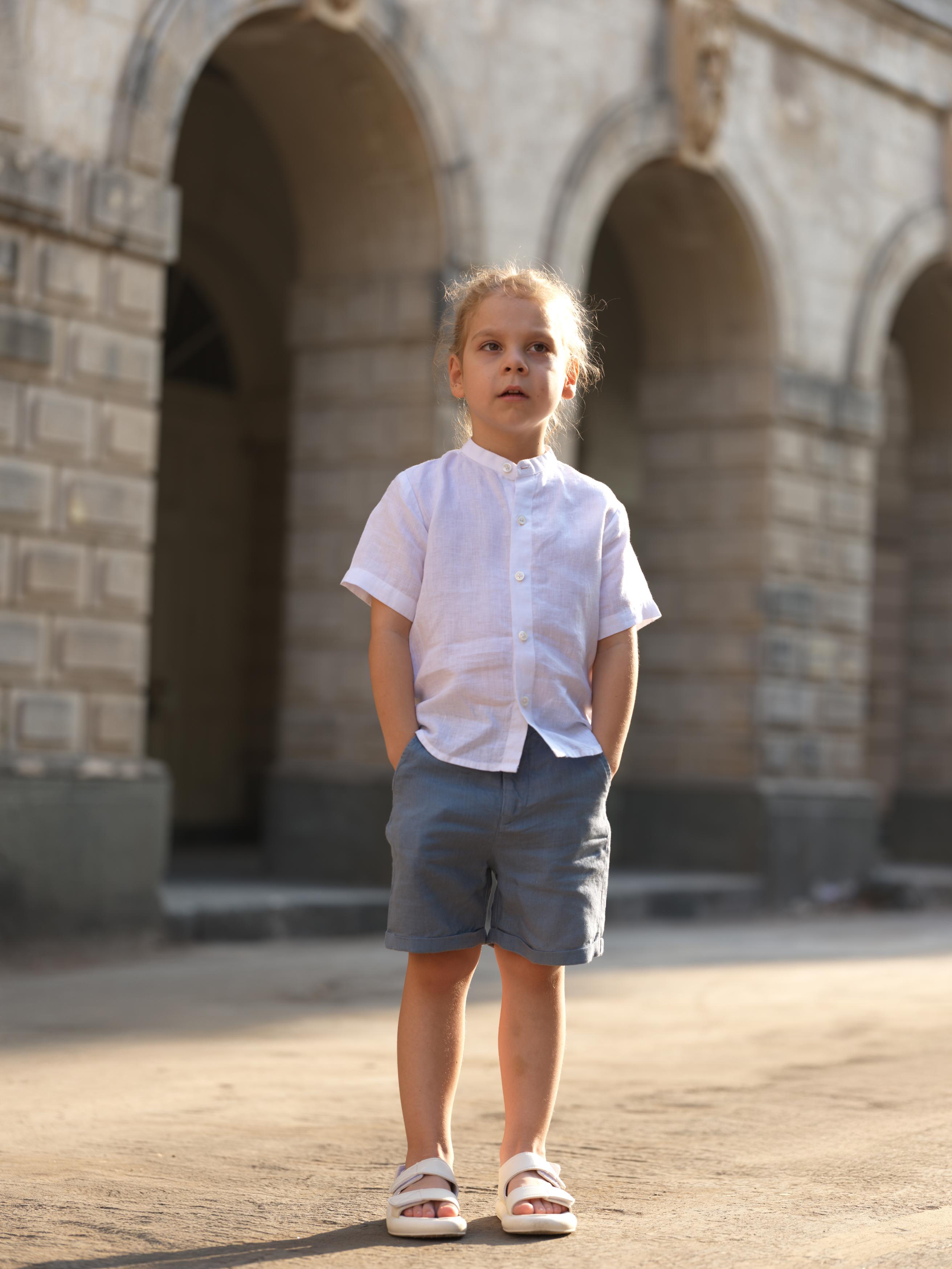 Boys Basic Shorts Airforce Blue