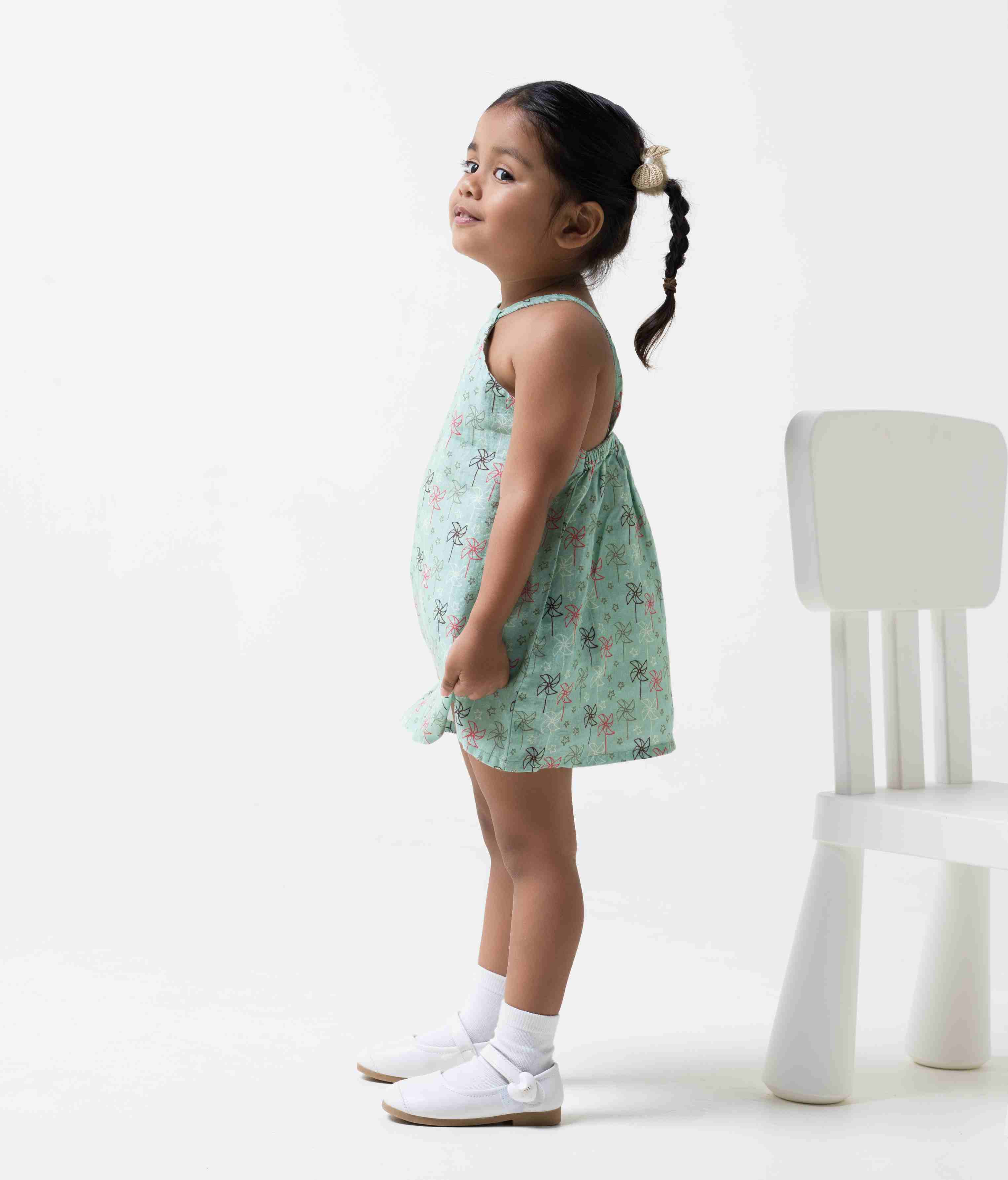 Printed Halterneck Dress