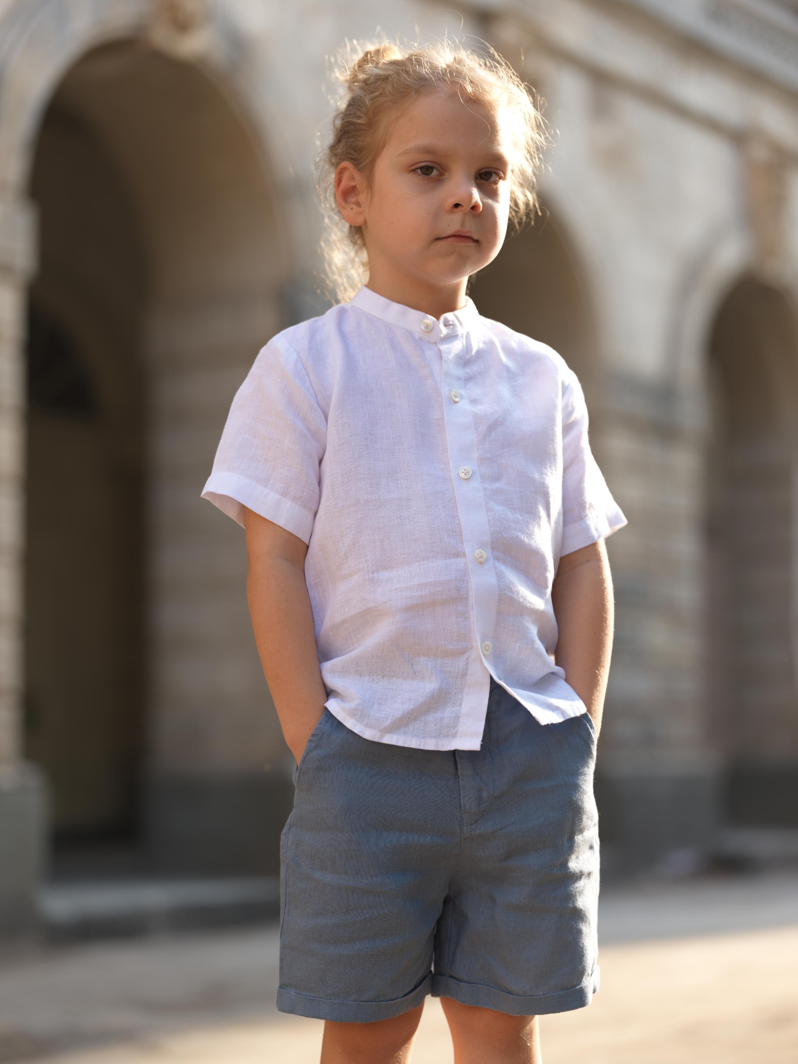 Boys Basic Shorts Airforce Blue