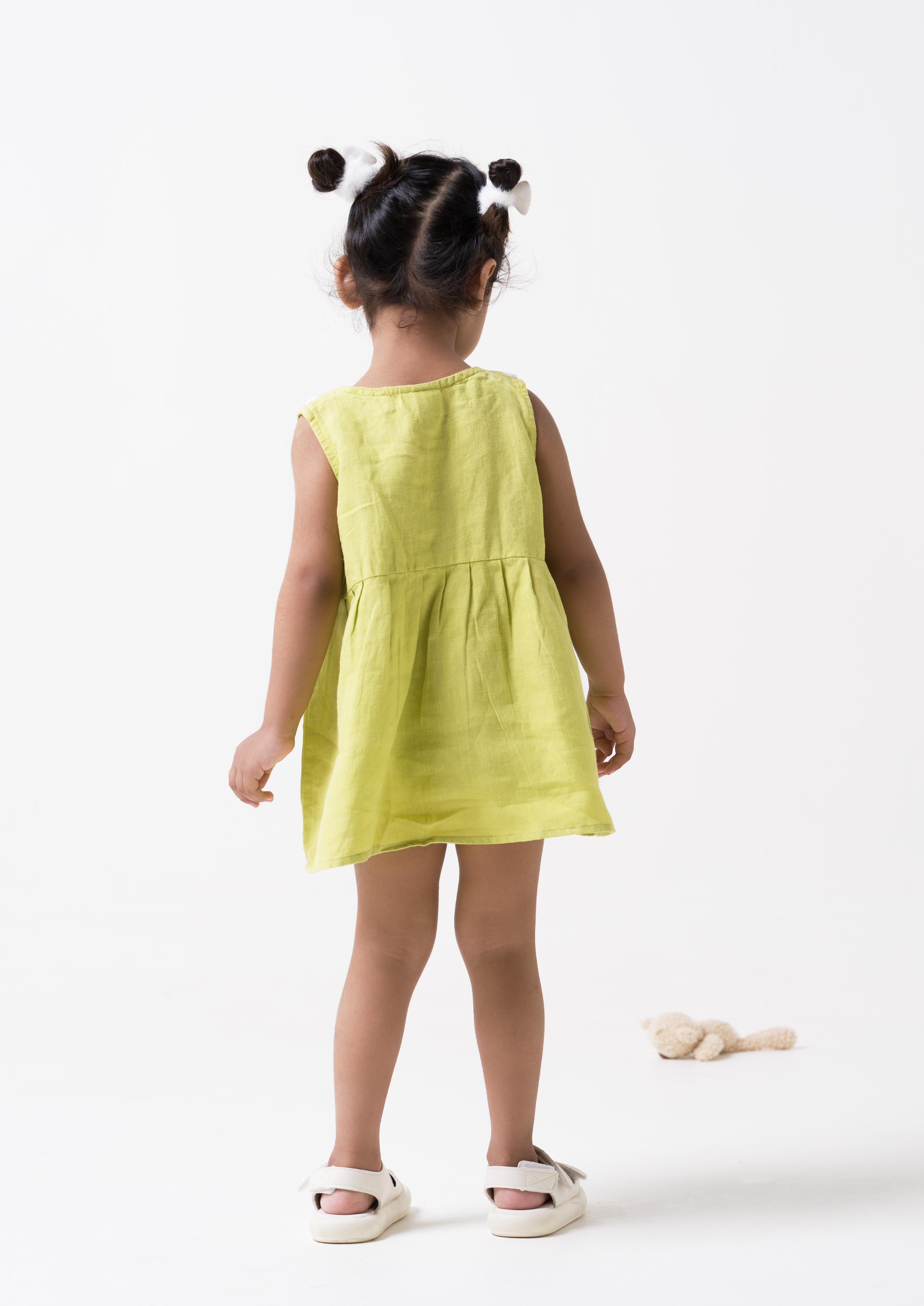 Pleated Collar Frock