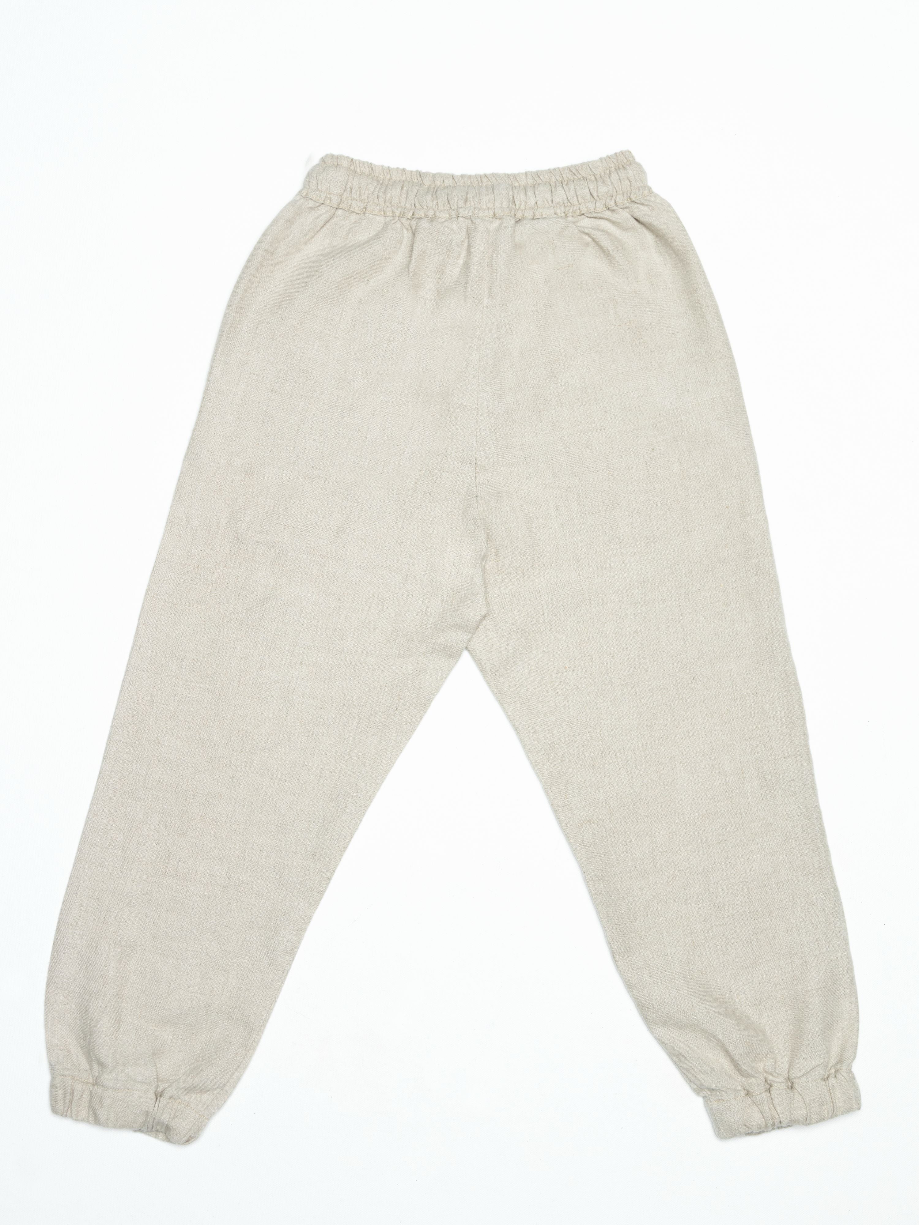 Linen Joggers For Him - Chi Linen