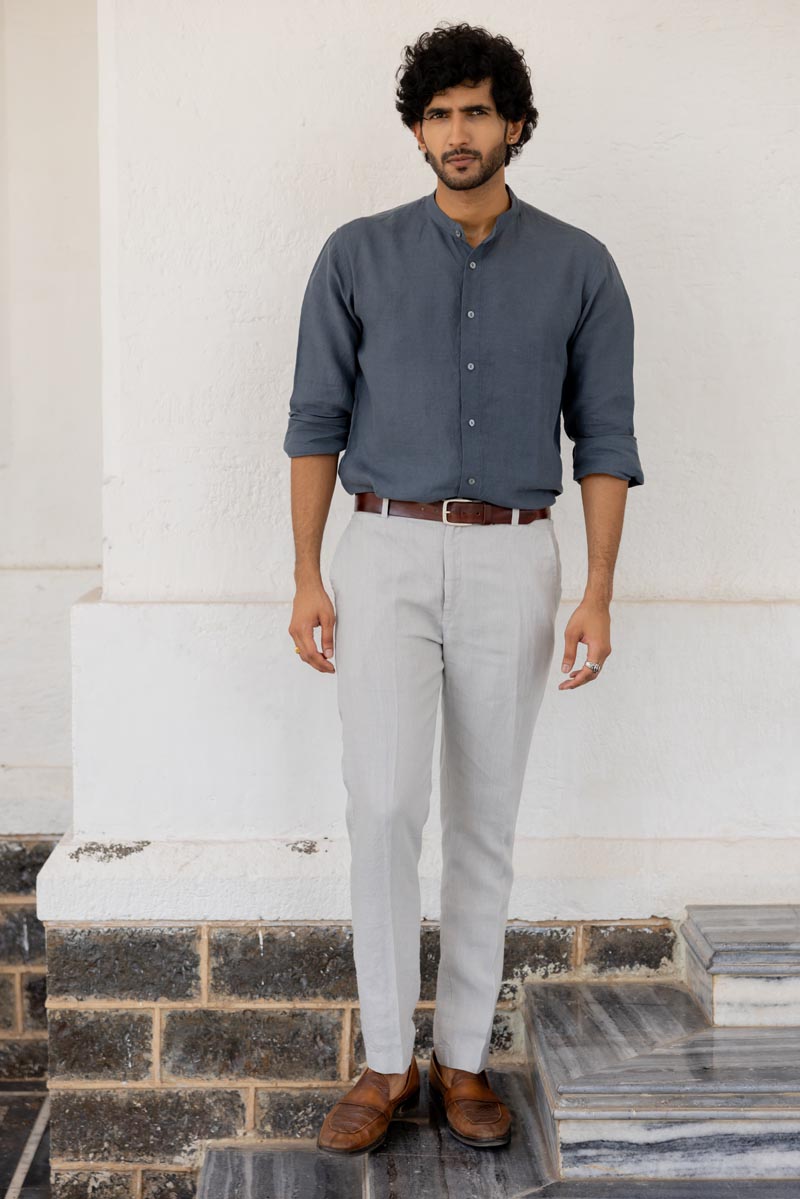 Cloud Grey Trouser