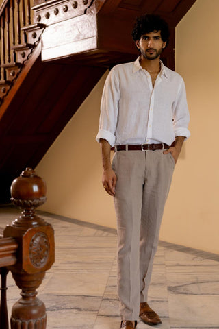 Almond Beige Trouser