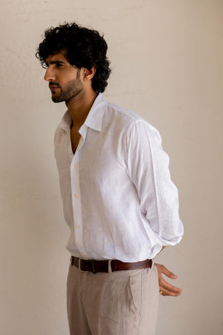 Classic Collar White Shirt