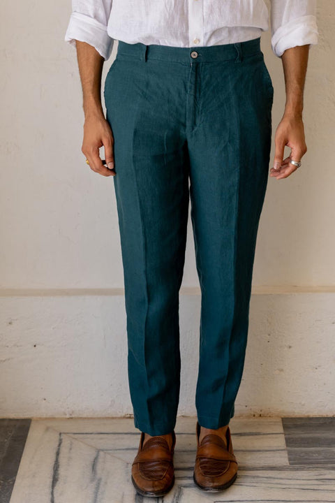 Teal Trouser