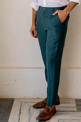 Teal Trouser