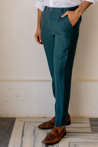 Teal Trouser