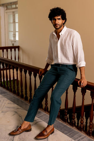 Teal Trouser