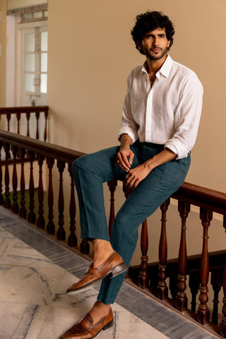 Teal Trouser