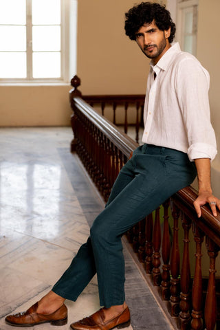 Teal Trouser