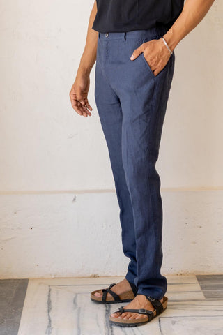 Navy Blue Trouser