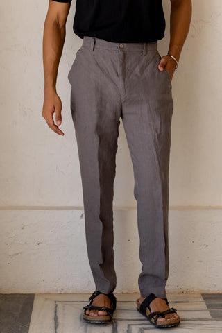 Stone Grey Trouser