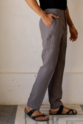 Stone Grey Trouser