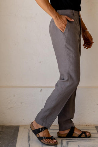 Stone Grey Trouser