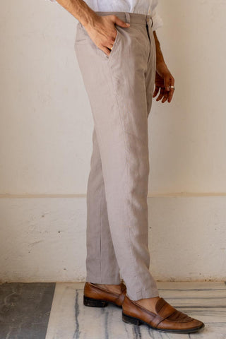 Almond Beige Trouser
