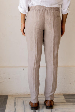 Almond Beige Trouser