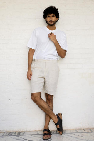 Faded Fine Stripe Shorts