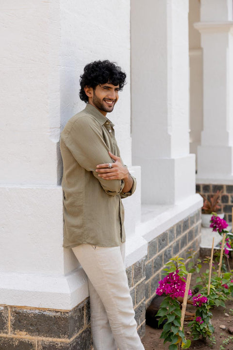 Classic Cream Trouser