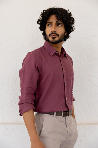 Classic Collar Raisin Shirt
