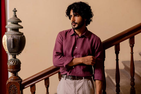 Classic Collar Raisin Shirt