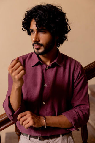 Classic Collar Raisin Shirt