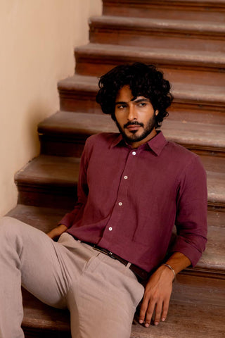Classic Collar Raisin Shirt