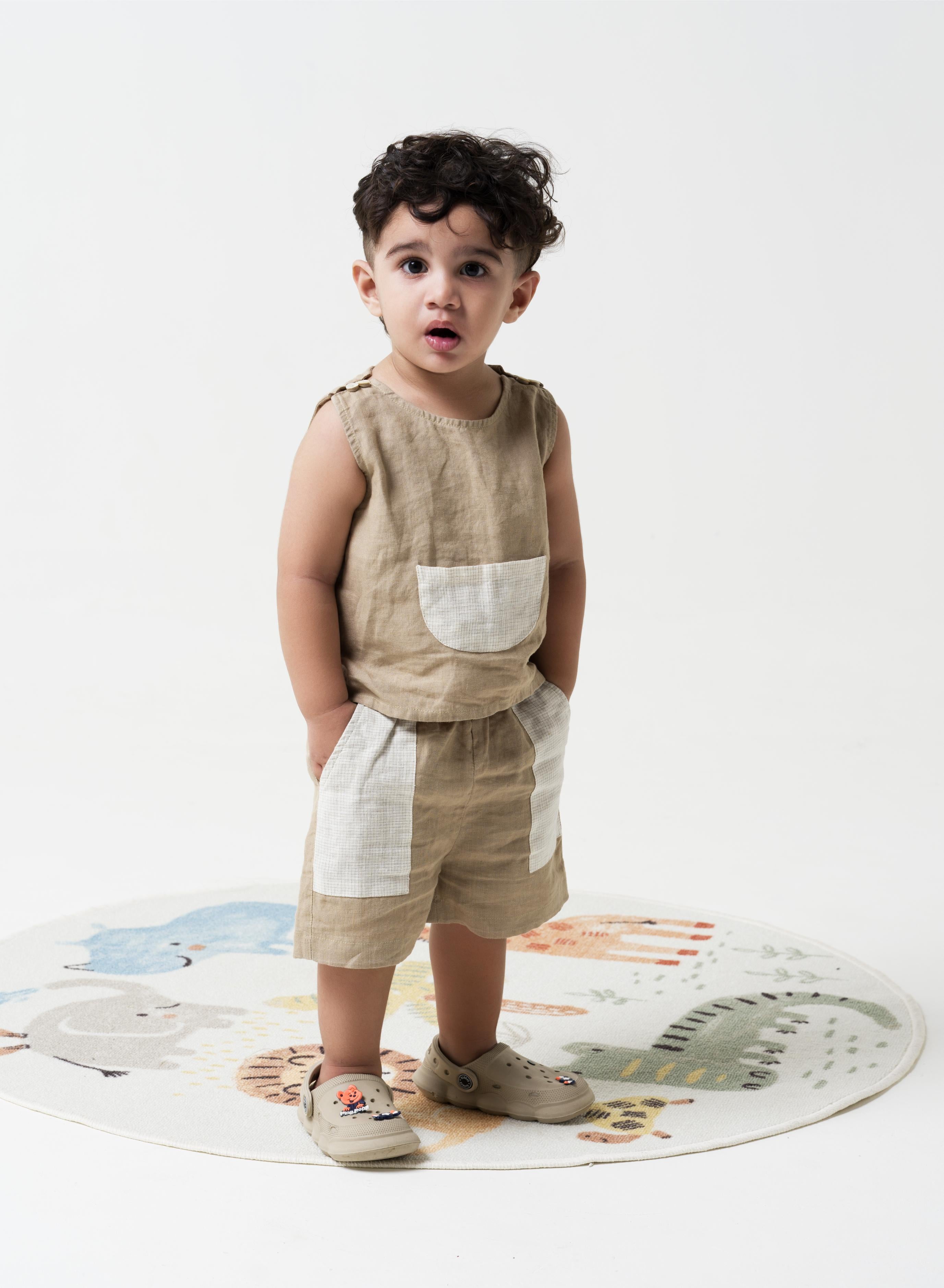 Patch Pocket Top & Bottom Set