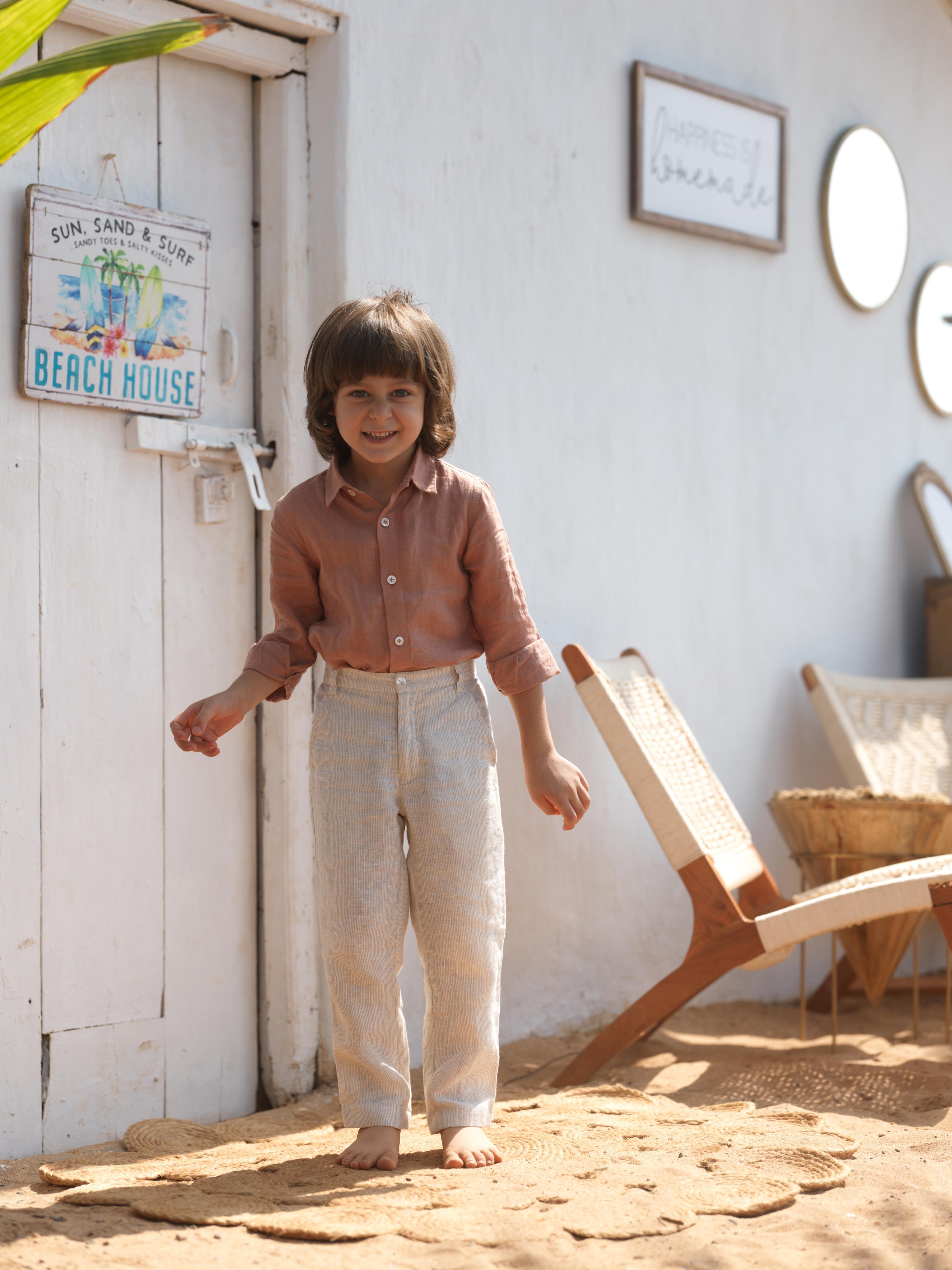 Boys Trousers Fade Fine