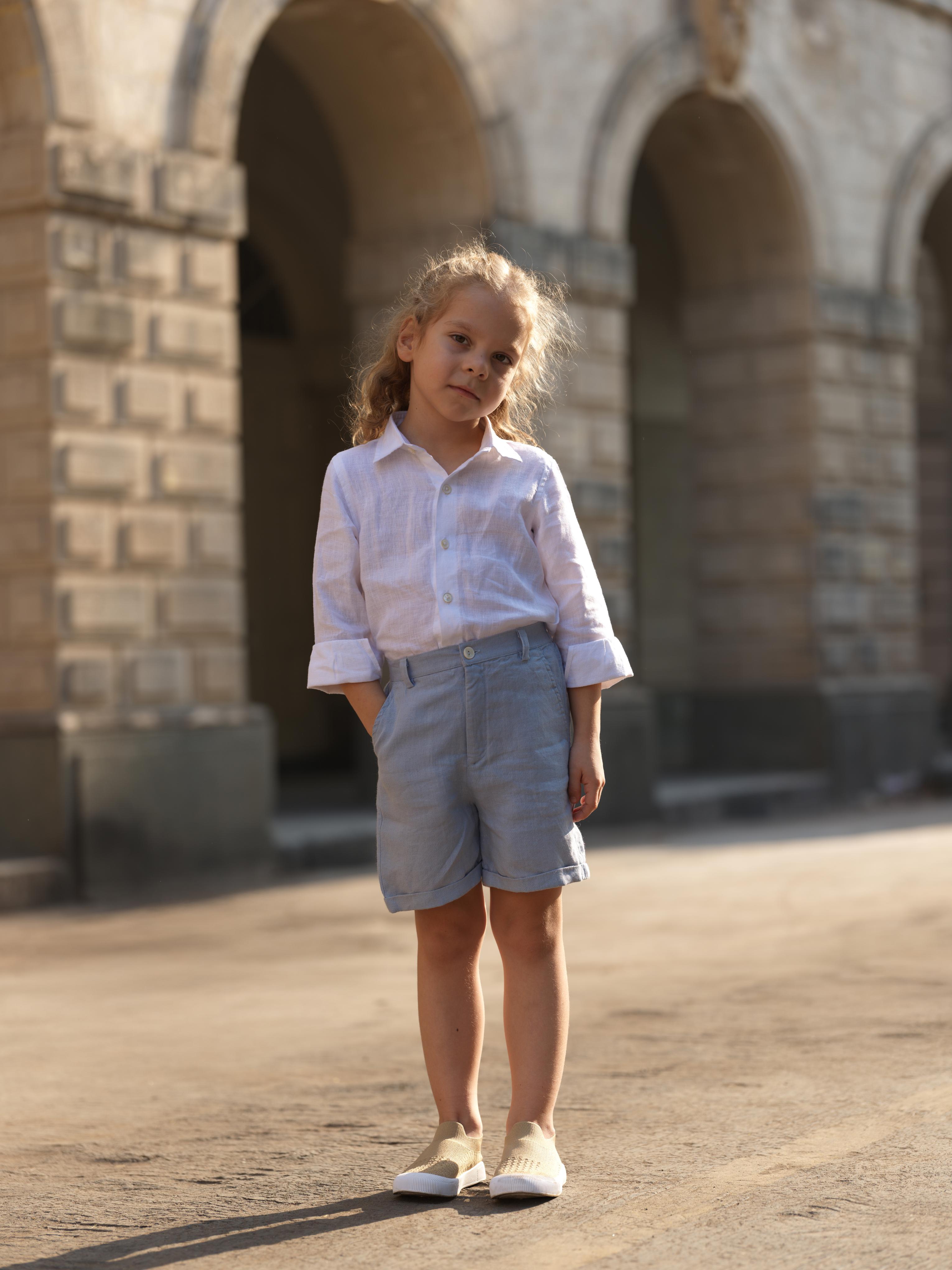 Boys Basic Shorts Pacific Blue