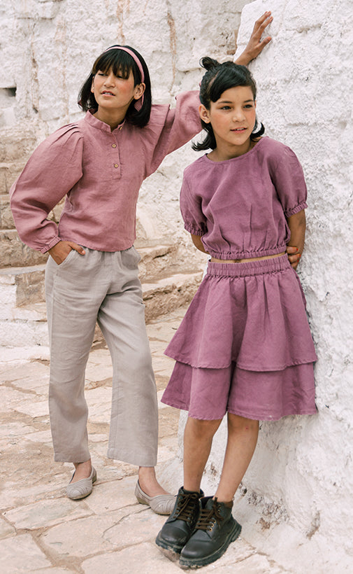 Linen Joggers For Him - Chi Linen