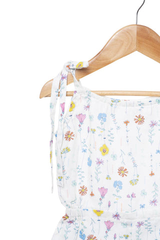 Printed Tie-Up Playsuit