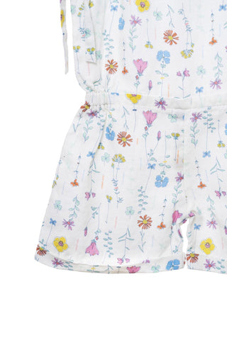 Printed Tie-Up Playsuit