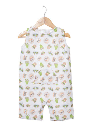 Printed Dangree Romper