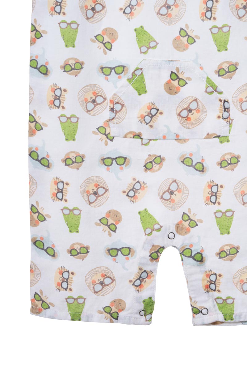 Printed Dangree Romper