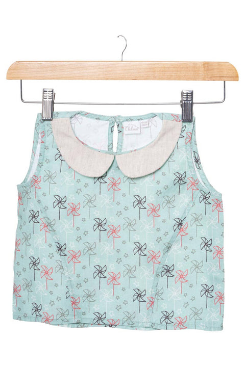 Princessline Toddlers Co-ords Set Printed Top & Cookie Cream shorts