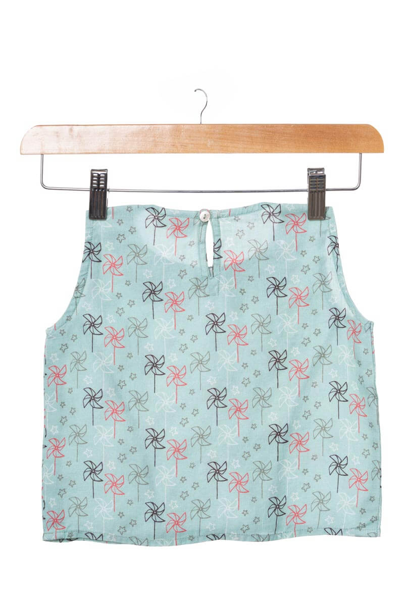 Princessline Toddlers Co-ords Set Printed Top & Cookie Cream shorts