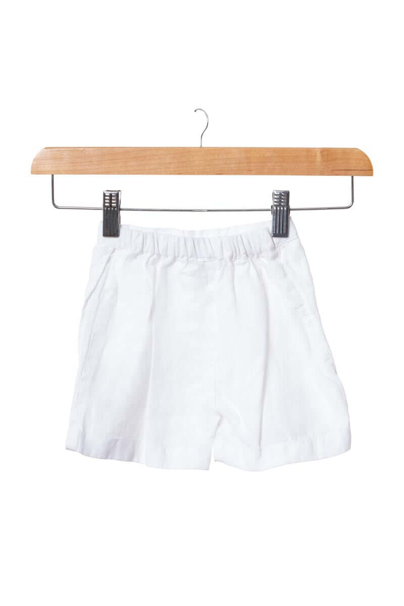 Peter pan collar top & skorts set