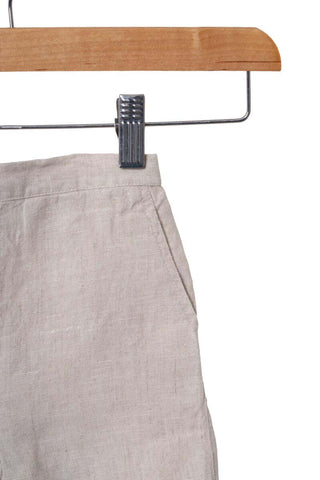 Linen tie strap pleated co-ords