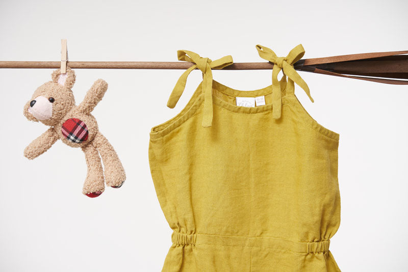 Tie-Up Play Suit - Chi Linen