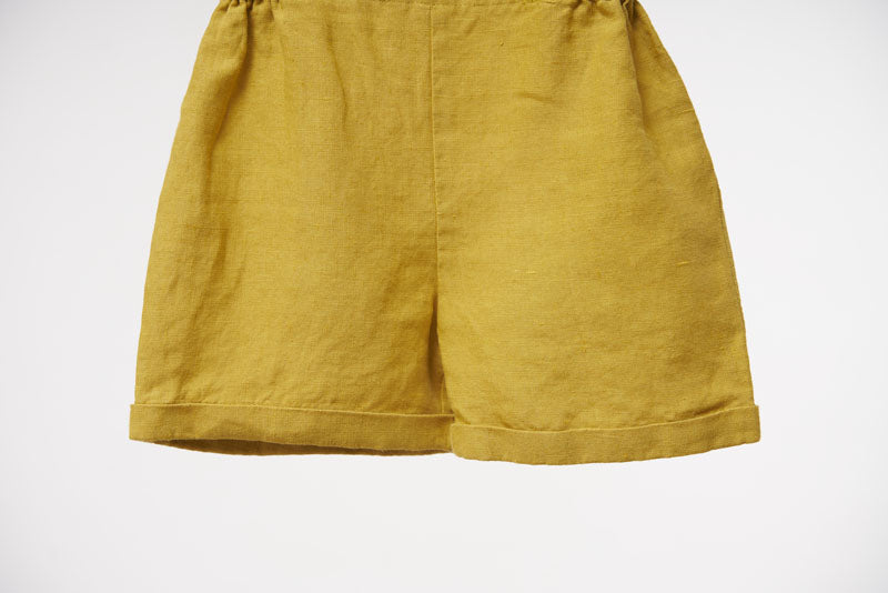 Tie-Up Play Suit - Chi Linen