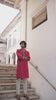 Crimson Hand Embroidered Kurta Set