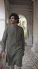 Green Yoke Piping Kurta Set